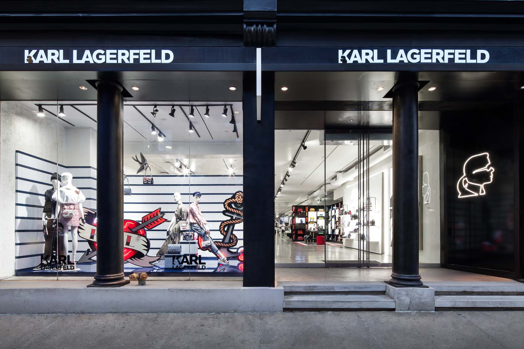 Premier flagship Karl Lagerfeld aux USA VieDeLuxe.fr