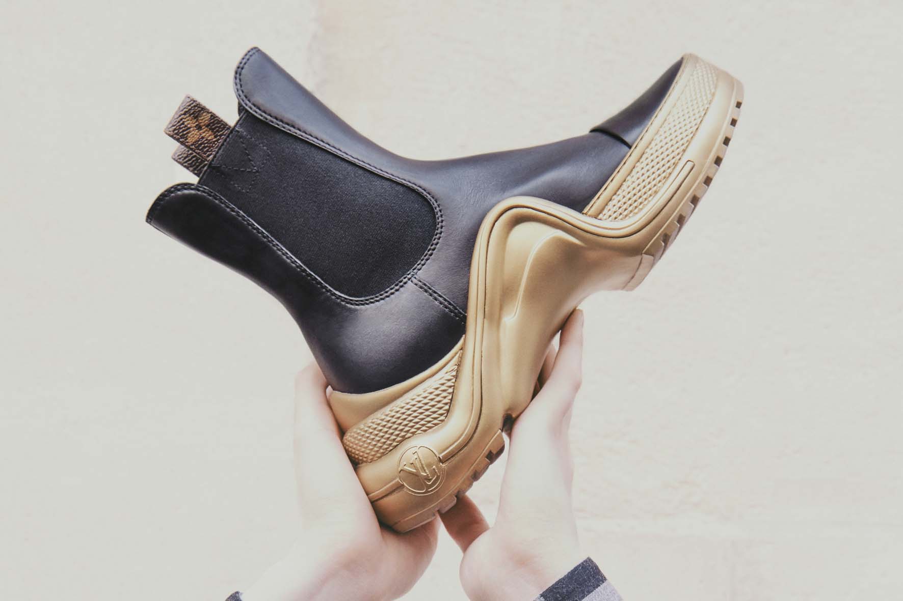 chaussure à plateforme