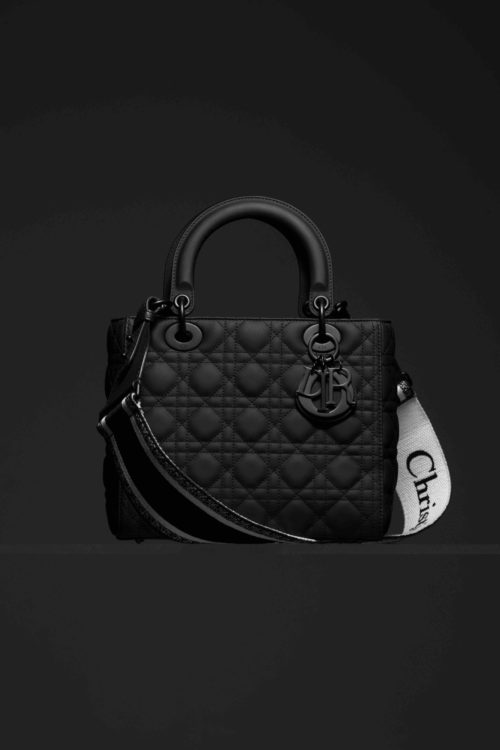 Sac dior on sale noir mat