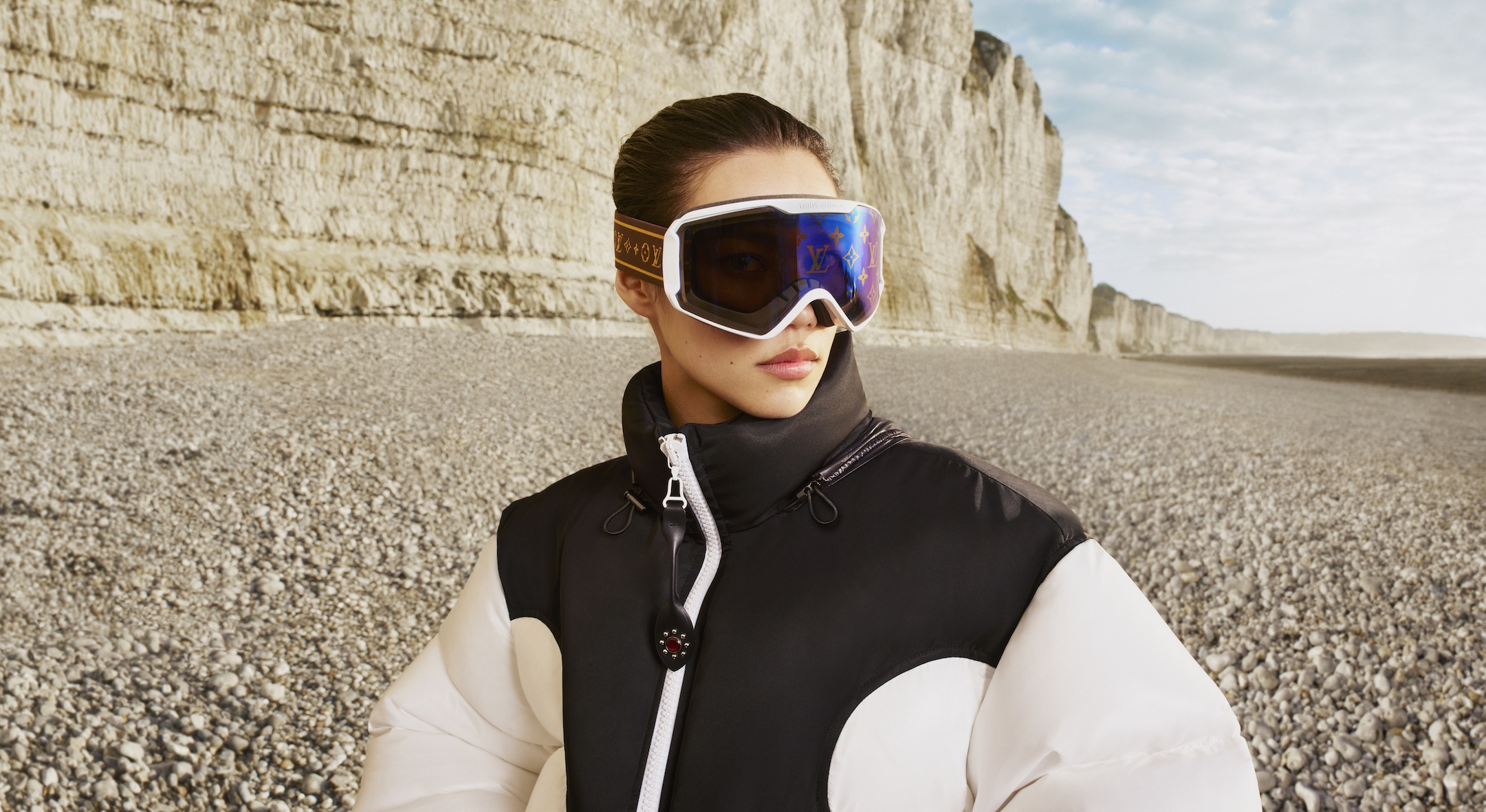 Louis Vuitton lance un masque de ski ultra léger et performant 