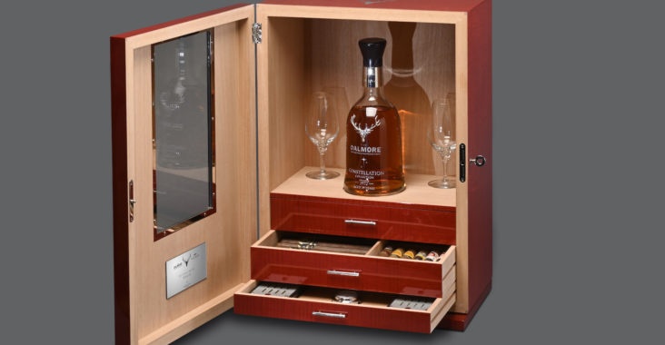 The Dalmore s'unit à Elie Bleu pour créer une luxueuse cave à