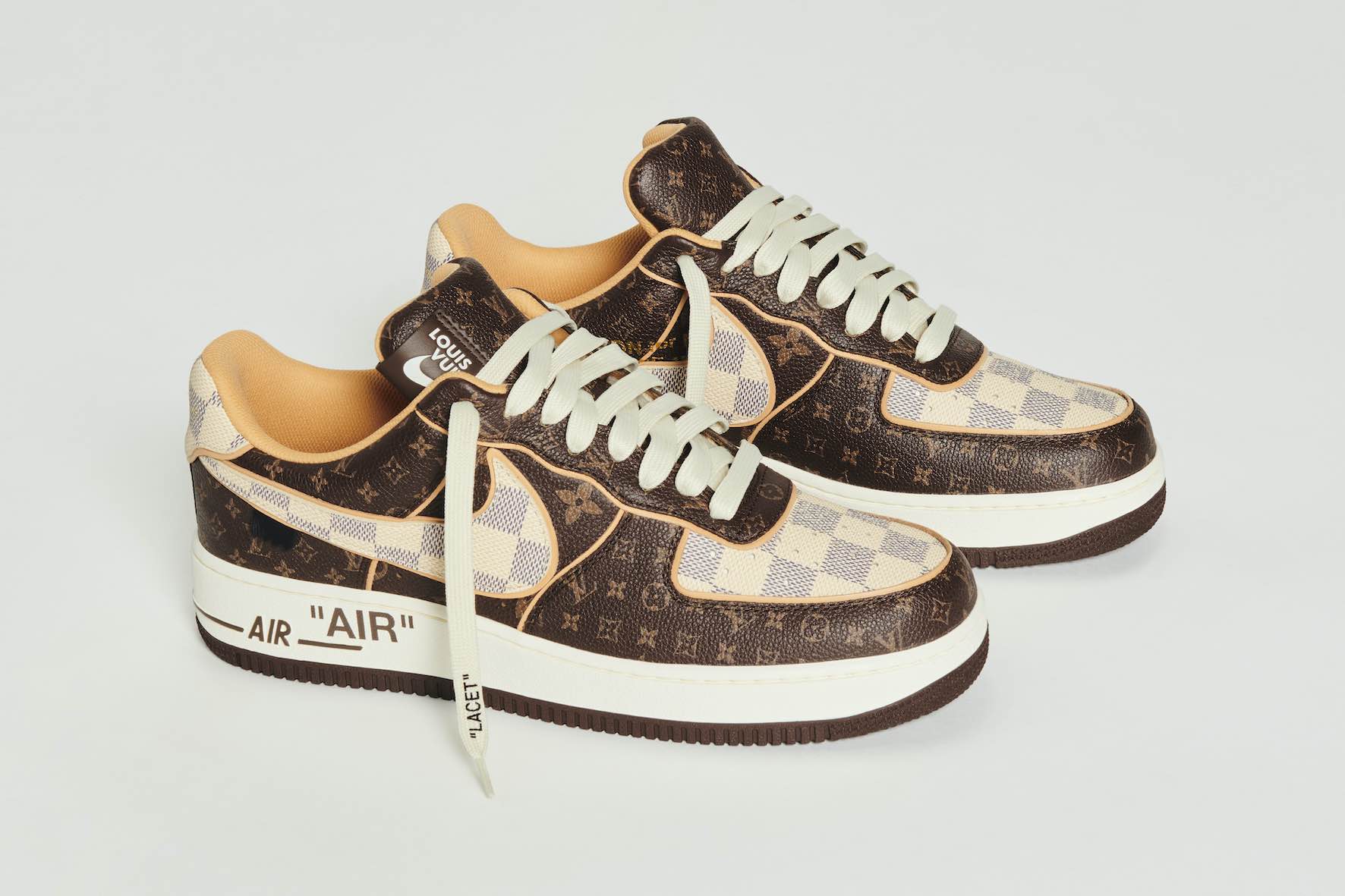 Chez Sotheby s vente aux encheres Louis Vuitton et Nike Air Force 1 Virgil Abloh VieDeLuxe