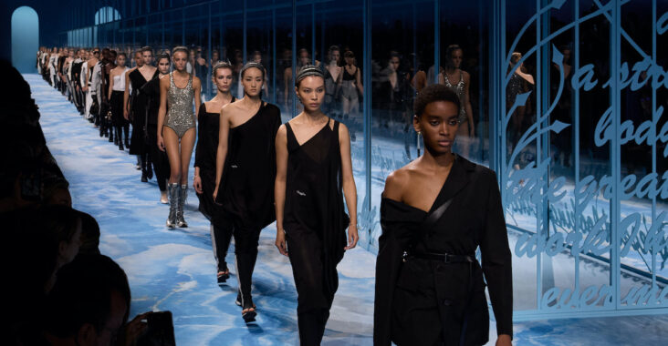Defile Dior collection pret a porter Printemps Ete 2025 VieDeLuxe